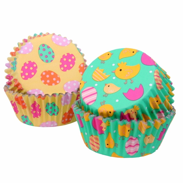 Cupcake Baking Cases - Easter Chicks